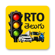 Telugu RTO Exam Android app icon